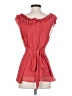 Baraschi 100% Polyester Red Sleeveless Blouse Size M - photo 2