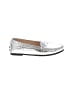 Tod's Metallic Silver Flats Size EU 37 1/2 - photo 1