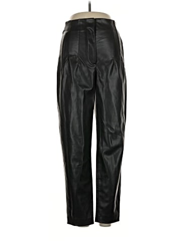 Zara Faux Leather Pants (view 1)