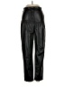 Zara Black Faux Leather Pants Size S - photo 1