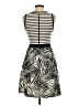 Peter Som Stripes Black Casual Dress Size 4 - photo 2