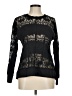 Gracia Black Long Sleeve Blouse Size M - photo 1