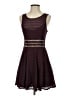 Free People Argyle Burgundy Cocktail Dress Size 4 - photo 1