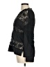 Gracia Black Long Sleeve Blouse Size M - photo 5