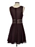 Free People Argyle Burgundy Cocktail Dress Size 4 - photo 2