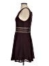 Free People Argyle Burgundy Cocktail Dress Size 4 - photo 5