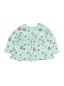 Falls Creek Green Teal Long Sleeve Blouse Size 2T - photo 1