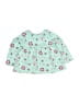 Falls Creek Green Teal Long Sleeve Blouse Size 2T - photo 2