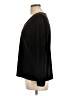 Ann Taylor LOFT Outlet Black Long Sleeve Blouse Size L - photo 5