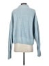Double Zero 100% Polyester Solid Blue Pullover Sweater Size M - photo 2