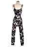 LoveShackFancy Floral Black Jumpsuit Size XS - photo 2
