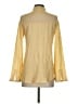 Free People Yellow Long Sleeve Blouse Size S - photo 2
