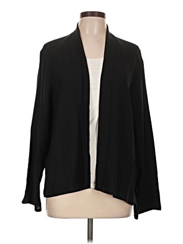 Eileen Fisher Silk Cardigan - front