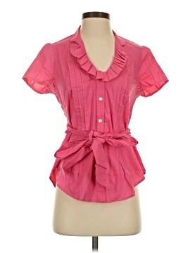 Neiman Marcus Short Sleeve Blouse