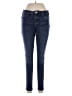 Jessica Simpson Solid Blue Jeans Size 10 - photo 1