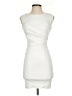 XOXO Solid White Cocktail Dress Size 0 - photo 1