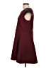 Mossimo Color Block Burgundy Casual Dress Size L - photo 5