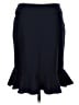 Rekucci Solid Black Formal Skirt Size 10 - photo 1