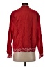 Chico's Design 100% Silk Red Long Sleeve Silk Top Size Sm (0) - photo 2