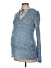 Motherhood Blue Pullover Sweater Size Med Maternity - photo 1