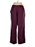 Alfred Dunner 100% Polyester Solid Burgundy Casual Pants Size 16 - photo 2