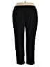 Unbranded Solid Black Casual Pants Size 22 (petite) - photo 2