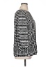 Talbots 100% Polyester Houndstooth Black 3/4 Sleeve Blouse Size XL - photo 4