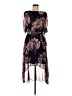 Jessica Howard 100% Polyester Floral Black Cocktail Dress Size 8 (petite) - photo 1