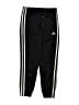 Adidas 100% Polyester Stars Black Track Pants Size 6X - photo 1