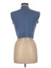 Shein 100% Acrylic Blue Sweater Vest Size 6 - photo 2