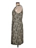 Antonio Melani 100% Polyester Animal Print Tan Cocktail Dress Size 12 - photo 5