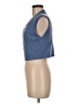 Shein 100% Acrylic Blue Sweater Vest Size 6 - photo 5