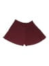 Zara Solid Burgundy Shorts Size M - photo 1