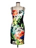 Bisou Bisou Graphic Black Cocktail Dress Size 8 - photo 1