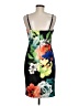 Bisou Bisou Graphic Black Cocktail Dress Size 8 - photo 2