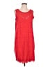 Gap 100% Polyester Red Cocktail Dress Size L - photo 1