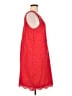 Gap 100% Polyester Red Cocktail Dress Size L - photo 4