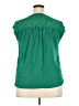 Pale Sky Green Short Sleeve Blouse Size XXL - photo 2