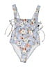 Hurley Floral Blue One Piece Swimsuit Size L - photo 1