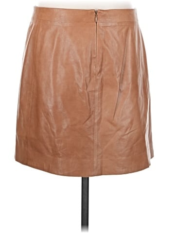 Vince. Leather Skirt (view 2)