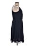 Esprit 100% Polyamide Solid Blue Cocktail Dress Size L - photo 4