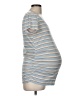 a:glow Gray Blue Short Sleeve Top Size Med Maternity - photo 4