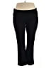 Betabrand Solid Black Active Pants Size 3X - photo 1