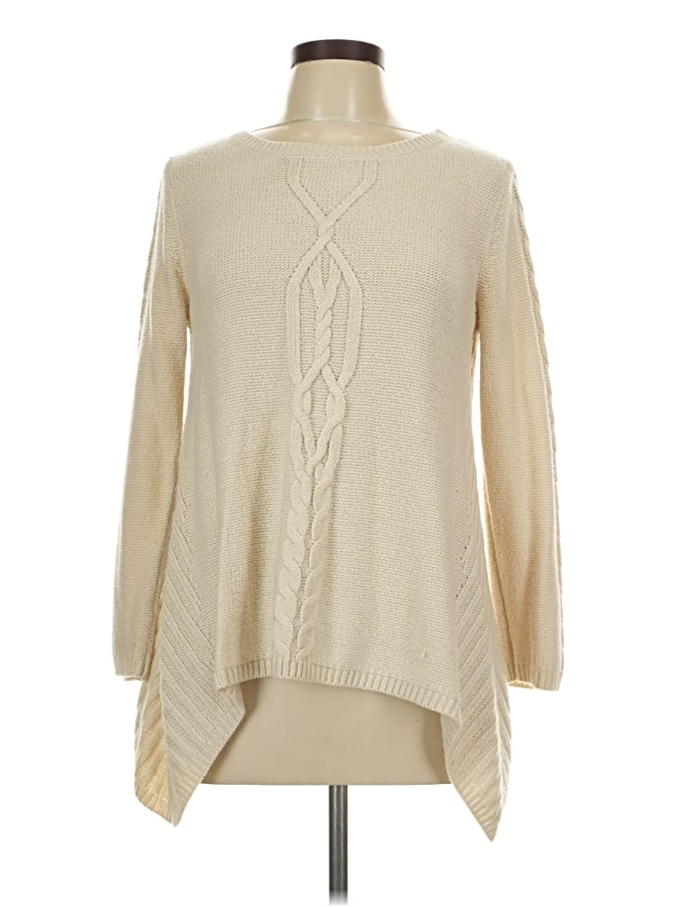 Pre-owned Style & Co Pullover Sweater In Ivory
