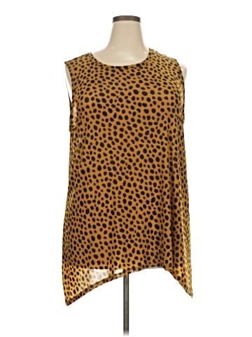 Logo Layers Sleeveless Blouse (view 1)