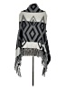 I H81 Gray Poncho Size M - photo 2