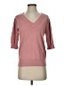DKNY Pink 3/4 Sleeve Top Size S - photo 1