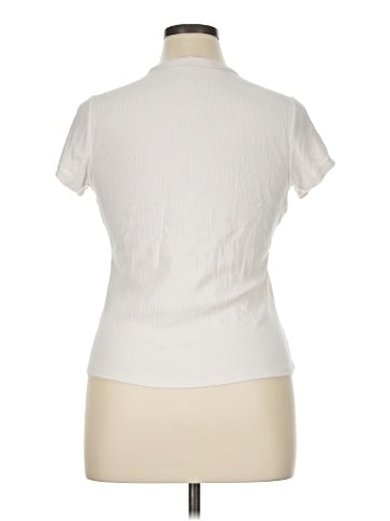 Banana Republic Factory Store Short Sleeve Turtleneck (view 2)