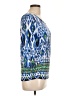 Chico's Blue 3/4 Sleeve Top Size Lg (2) - photo 4