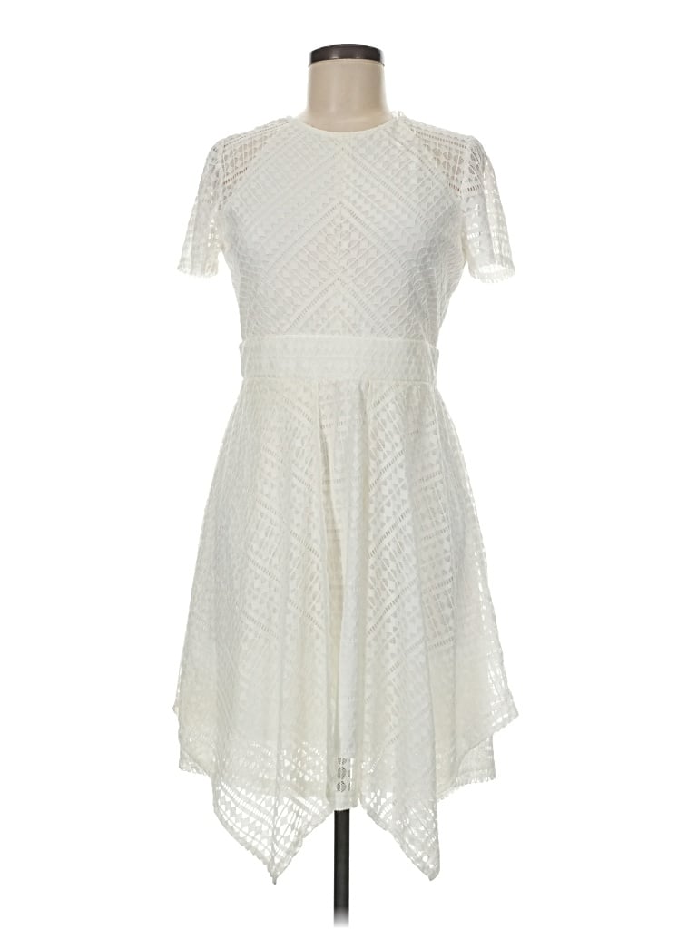 Danny & Nicole Cocktail Dress In Ivory
